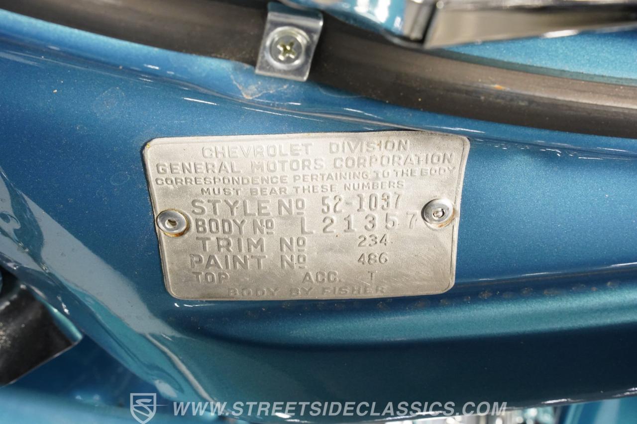 1952 Chevrolet Bel Air 2 Door Hardtop