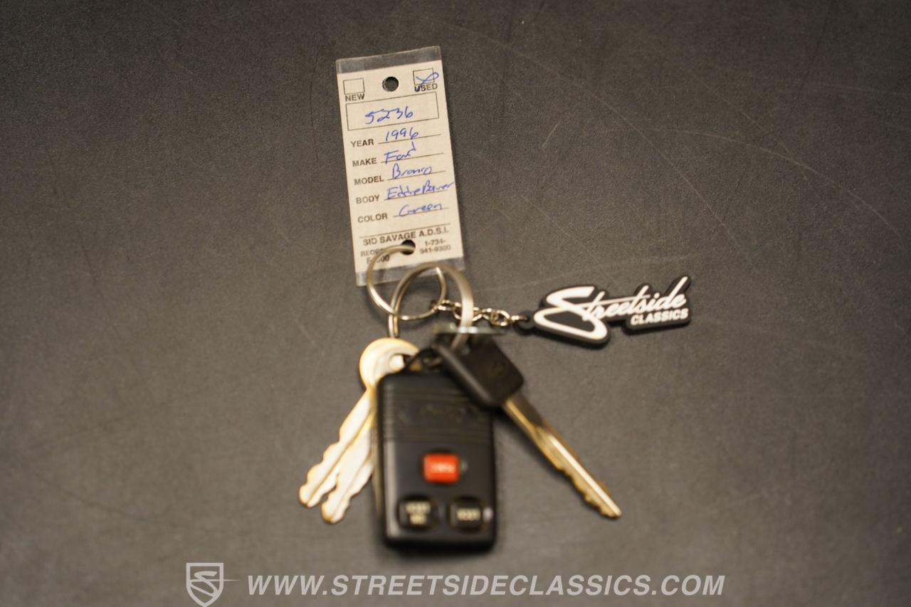 1996 Ford Bronco 4X4 Eddie Bauer