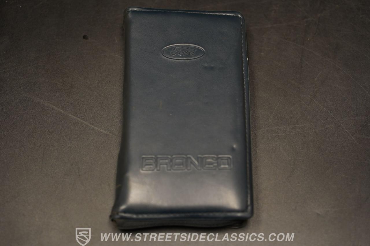 1996 Ford Bronco 4X4 Eddie Bauer