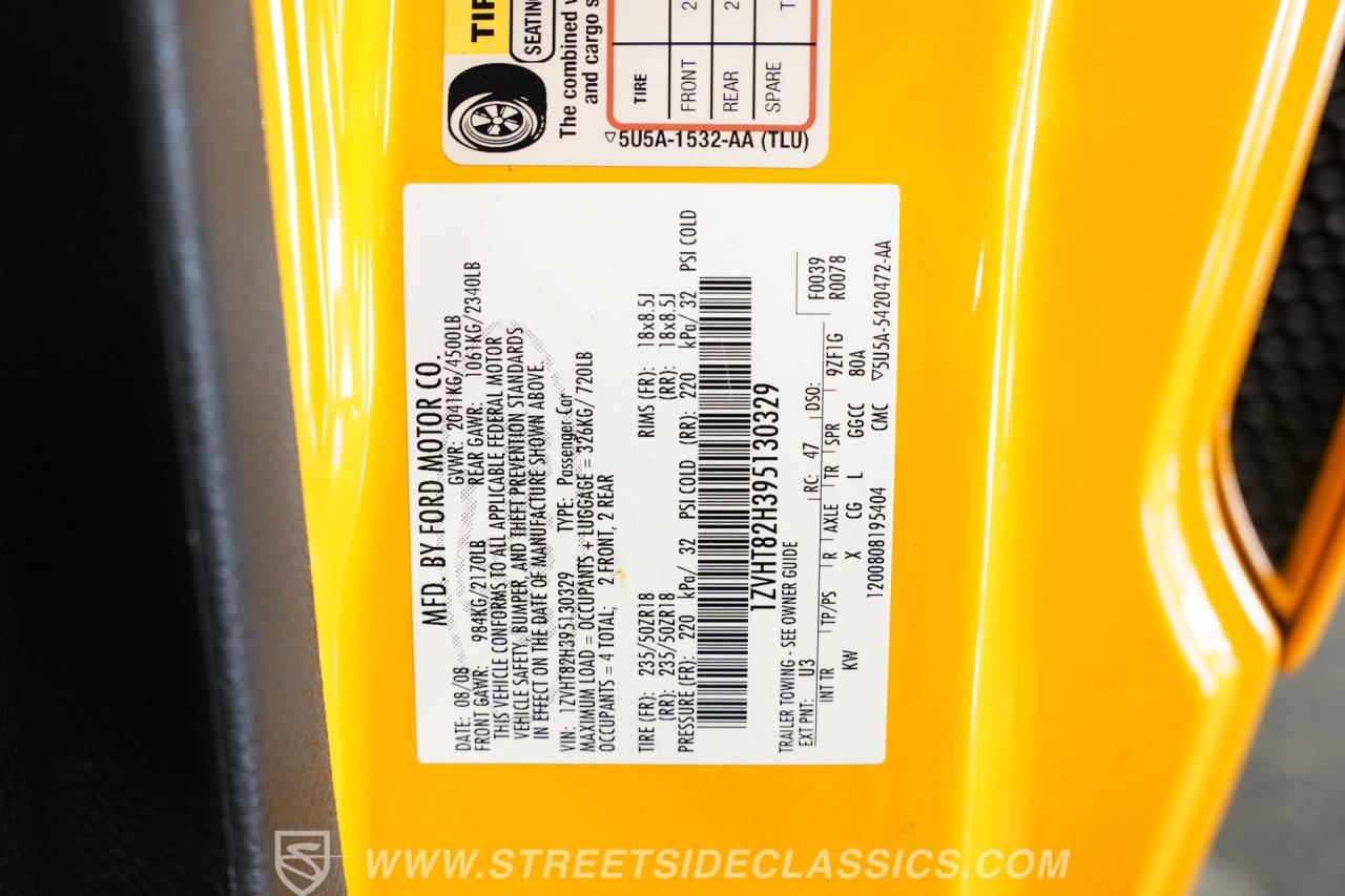 2009 Ford Mustang GT Premium Glass Roof