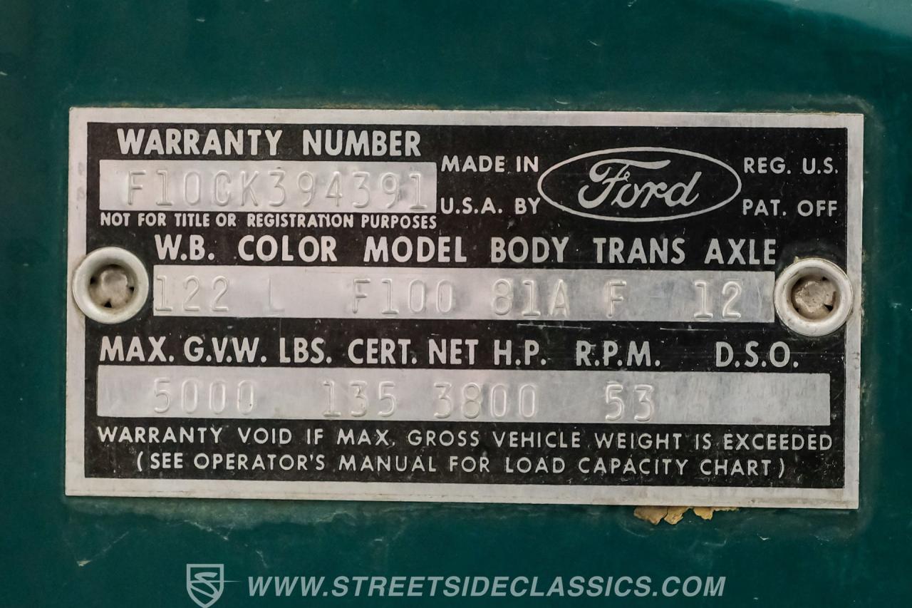 1963 Ford F-100 Stepside