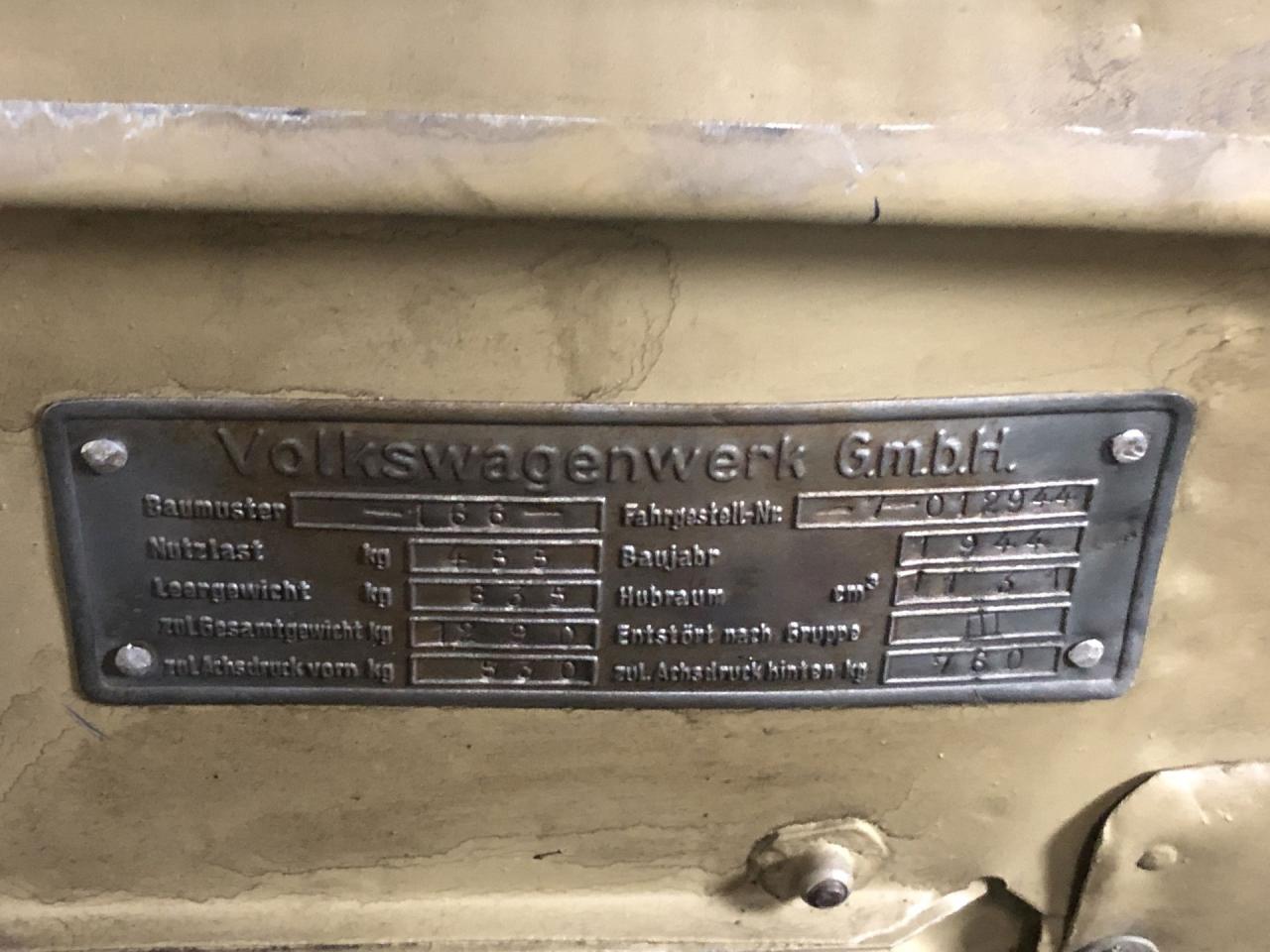 1944 Volkswagen swimming car