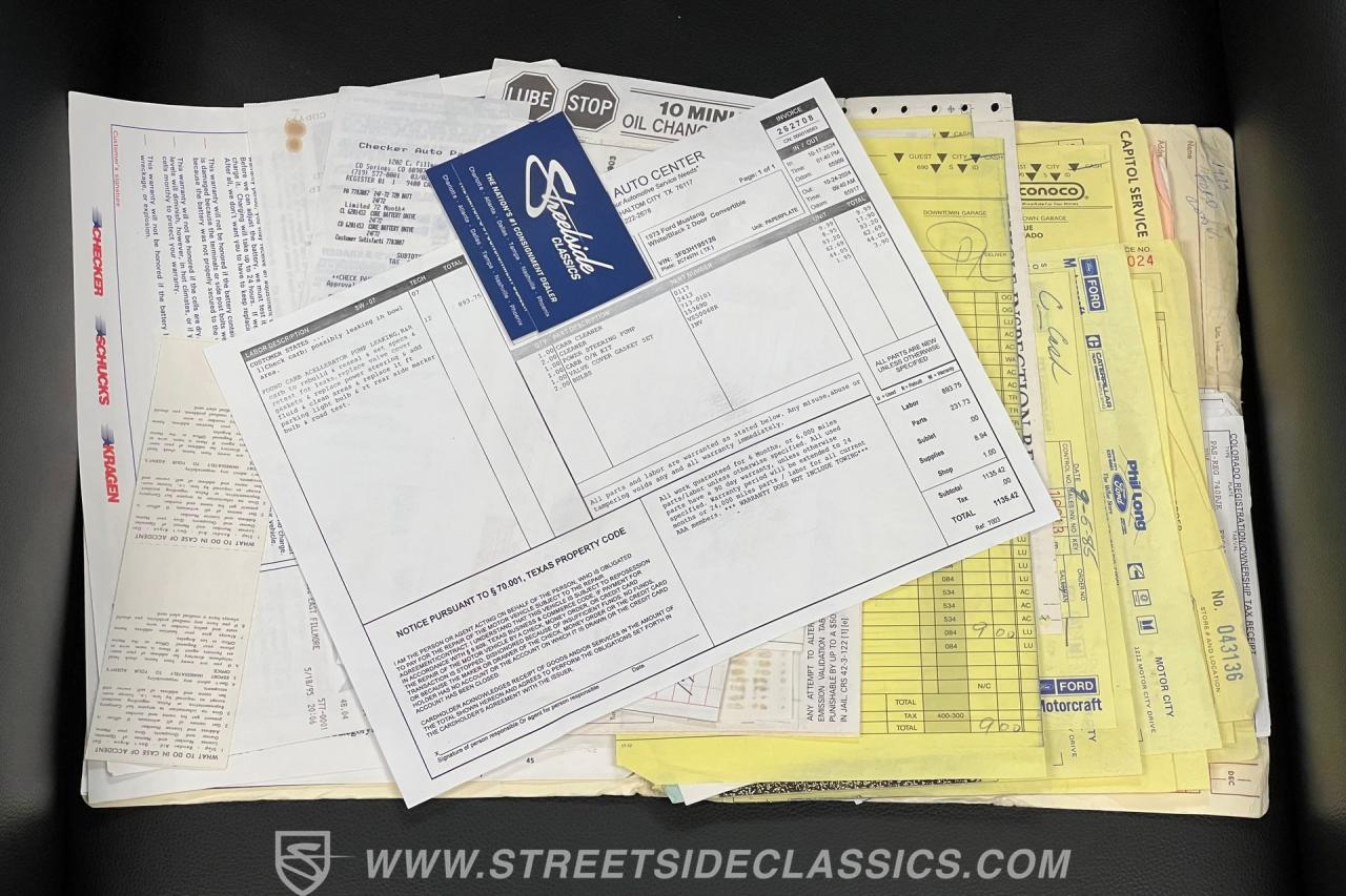 1973 Ford Mustang Convertible