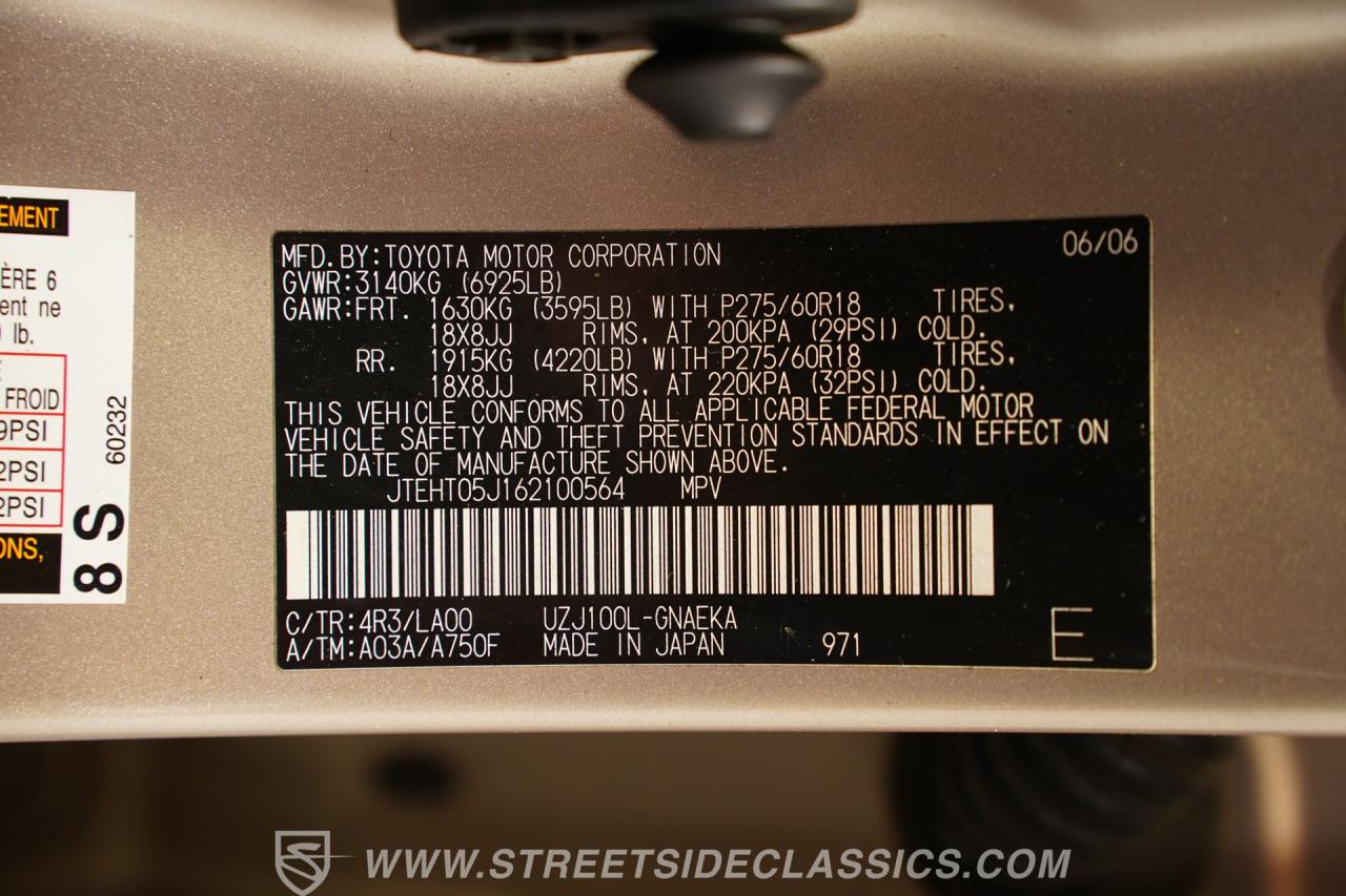 2006 Toyota Land Cruiser