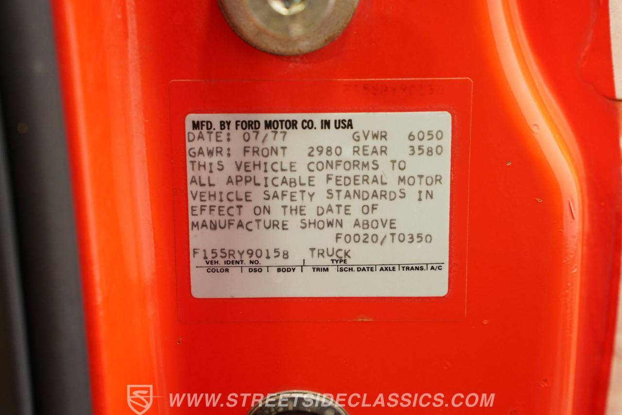 1977 Ford F-150 Ranger