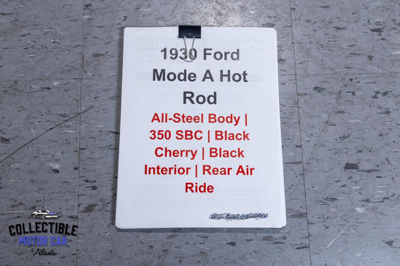 1930 Ford Model A Hot Rod