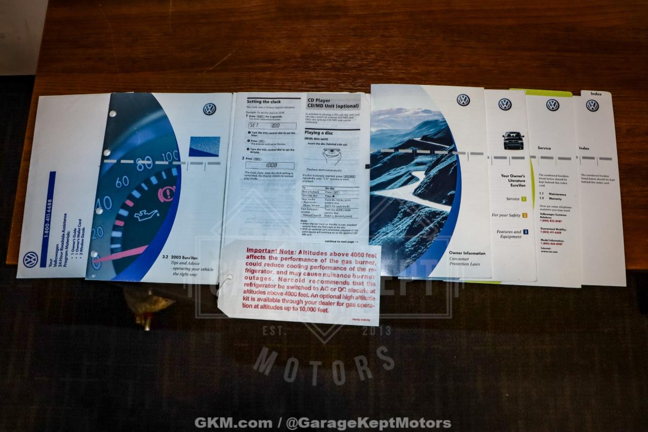 2003 Volkswagen EuroVan