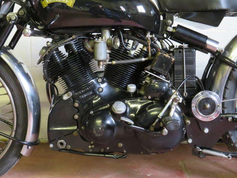 1953 VINCENT SERIES C BLACK SHADOW