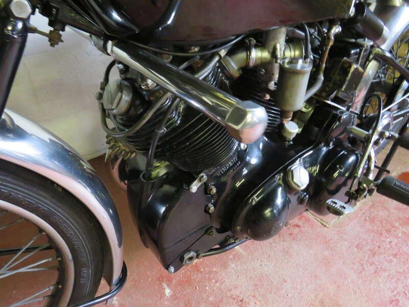 1953 VINCENT SERIES C BLACK SHADOW