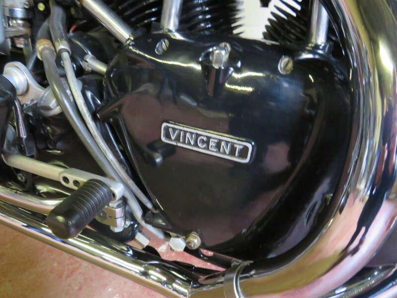 1953 VINCENT SERIES C BLACK SHADOW