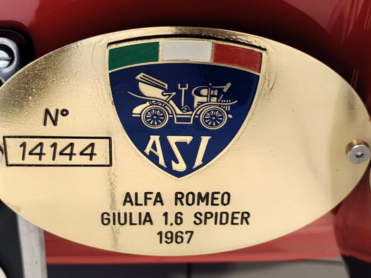 1967 Alfa Romeo DUETTO SPIDER 1600 &ldquo; GRADUATE&rdquo;