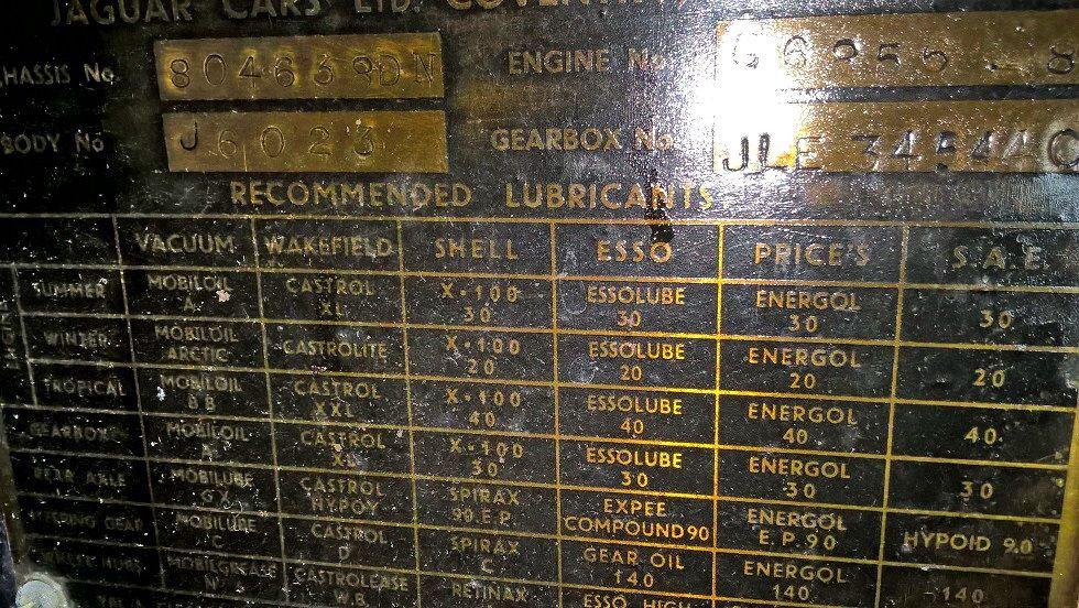 1956 Jaguar XK 140 FHC