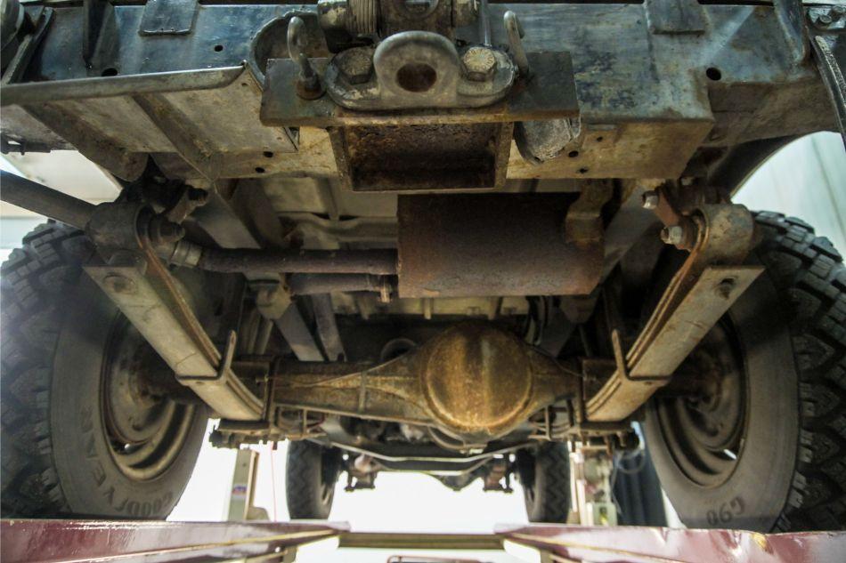 1977 Land Rover 88 Defender serie III overdrive