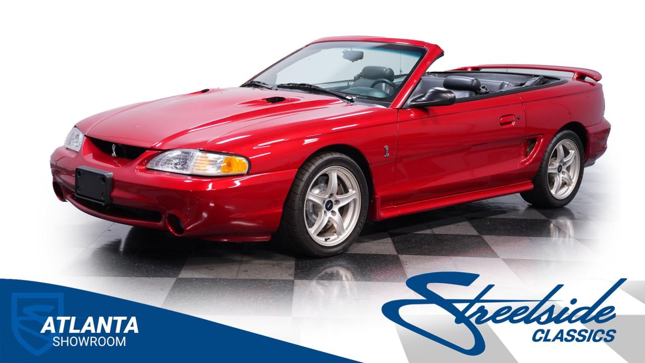 1998 Ford Mustang Cobra SVT Convertible Supercharged