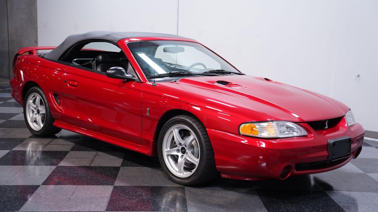 1998 Ford Mustang Cobra SVT Convertible Supercharged