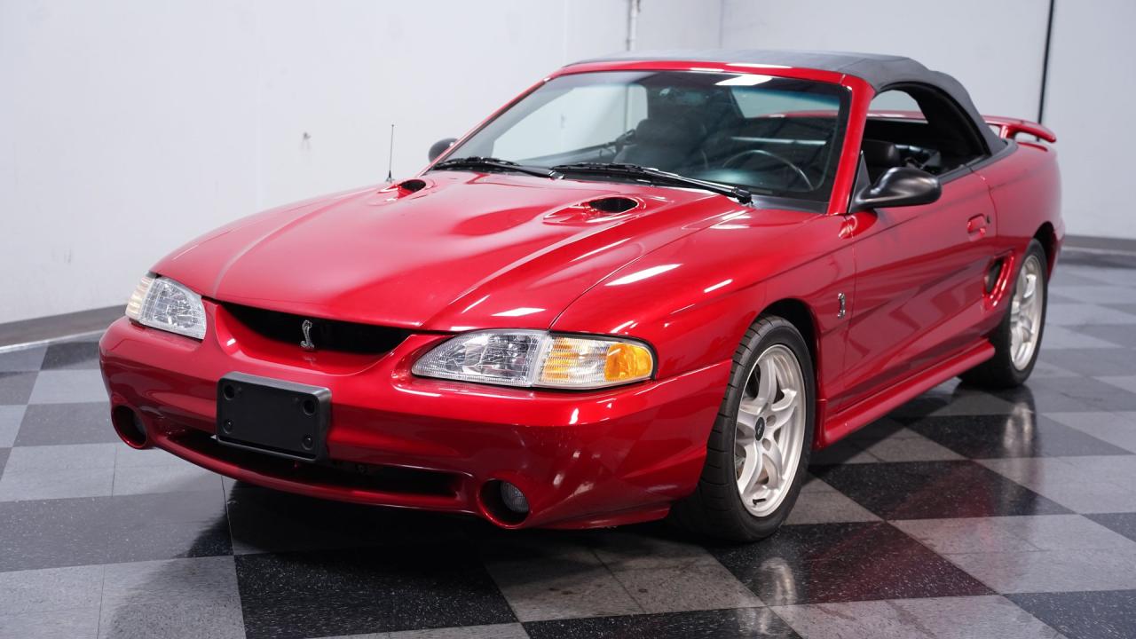 1998 Ford Mustang Cobra SVT Convertible Supercharged