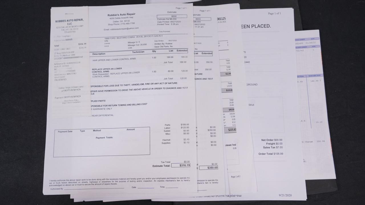 1998 Ford Mustang Cobra SVT Convertible Supercharged