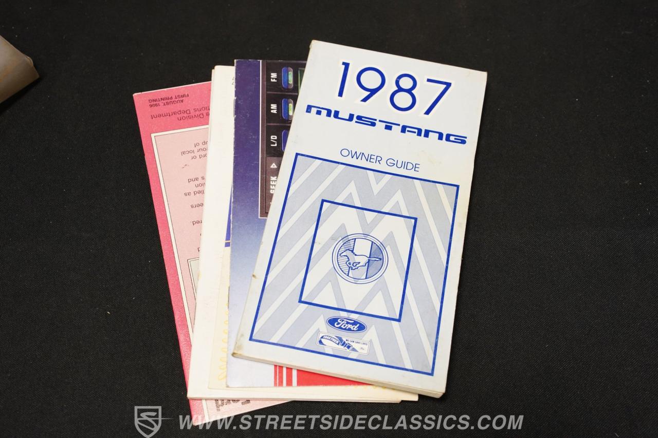 1987 Ford Mustang LX 5.0 Convertible