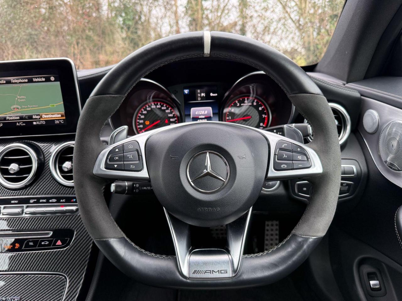 2018 Mercedes - Benz 4.0 C63 V8 BiTurbo AMG S (Premium) SpdS MCT Euro 6 (s/s) 2dr