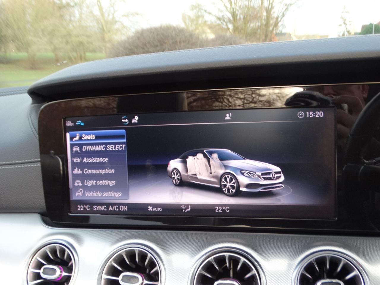 2018 Mercedes - Benz 2.0 E220d AMG Line (Premium) Cabriolet 2dr Diesel G-Tronic+ Euro 6 (s/s) (194 ps)