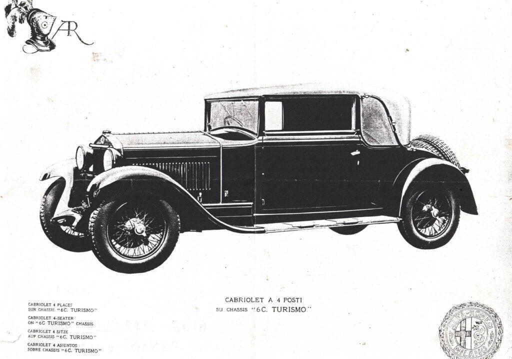 1930 Alfa Romeo 6C 1750 CONVERTIBILE