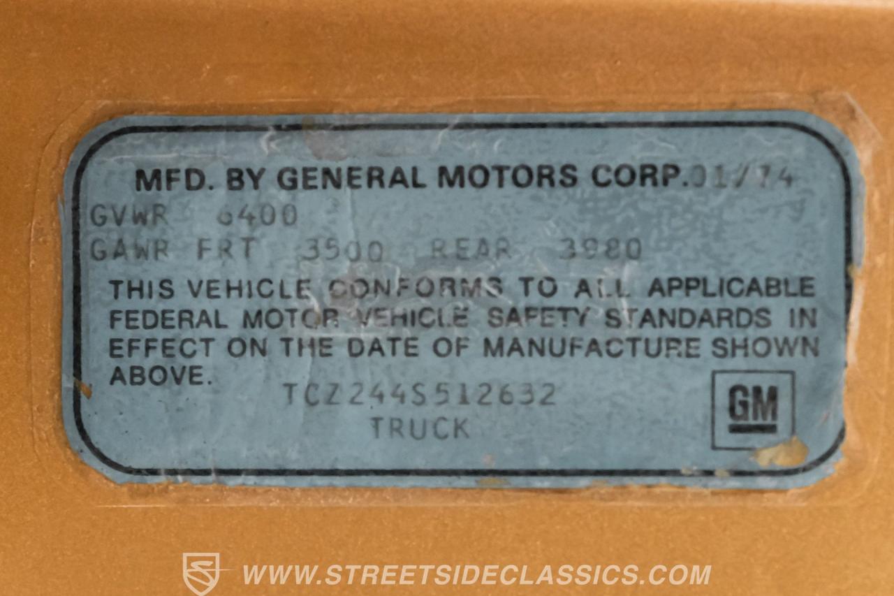 1974 GMC 2500 Sierra Grande