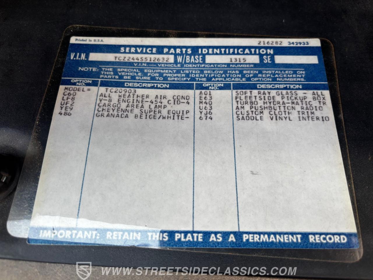 1974 GMC 2500 Sierra Grande