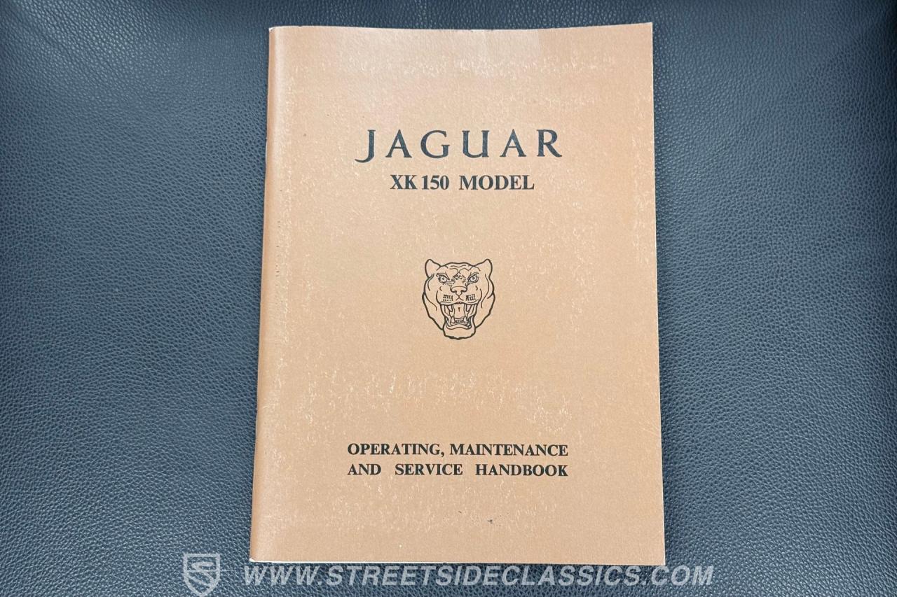 1958 Jaguar XK150 Fixed Head Coupe