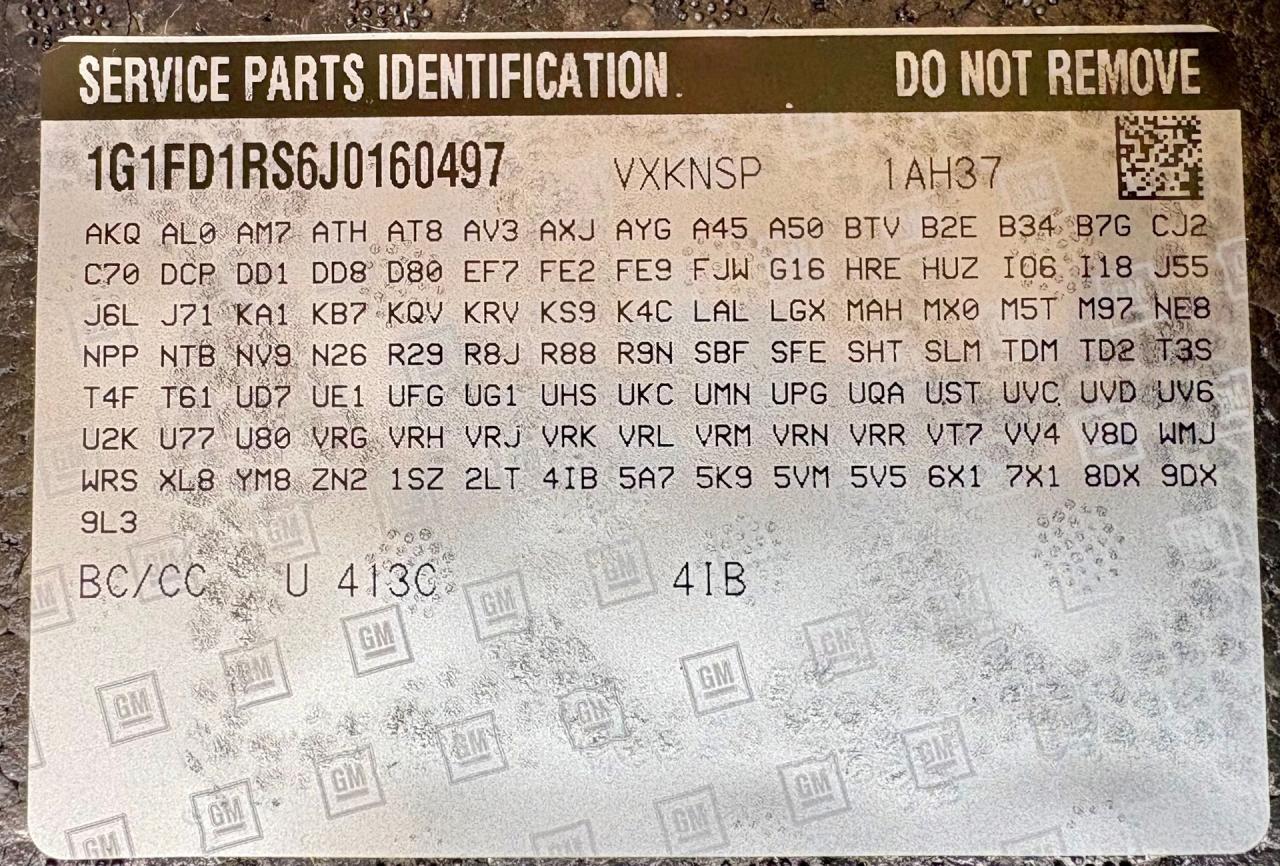 2018 Chevrolet Camaro Hot Wheels 50th Anniversary Edition