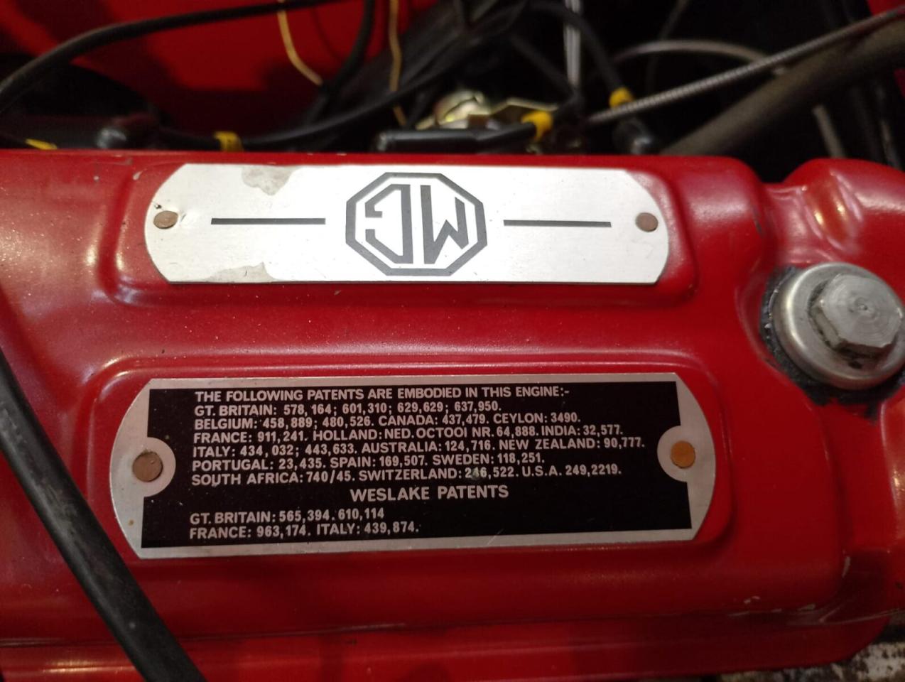 1960 MG A 1600 ROADSTER