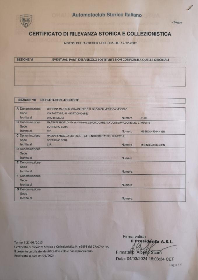 1957 Rumi FORMICHINO SPORT