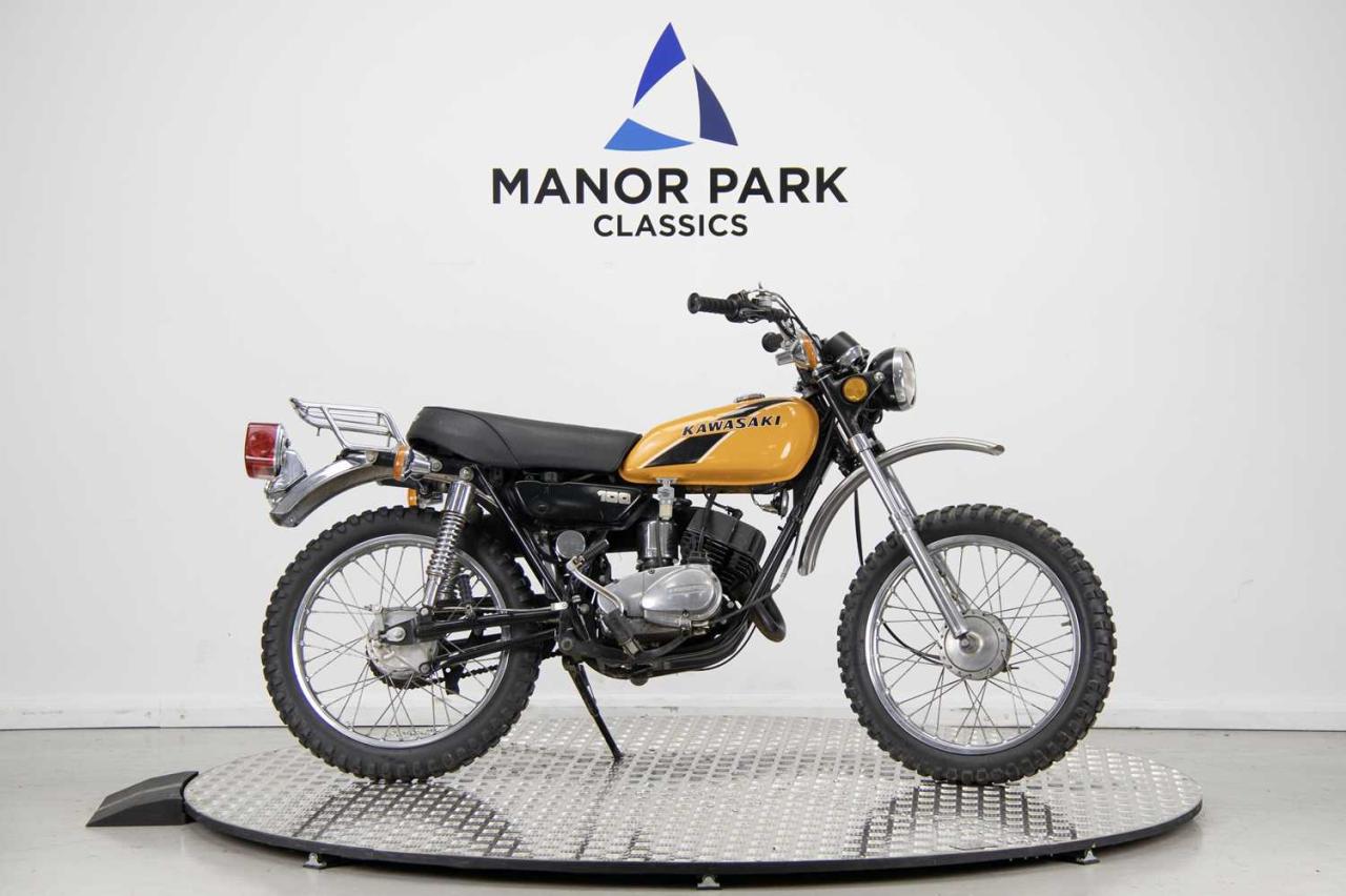 1974 Kawasaki KM100 G4