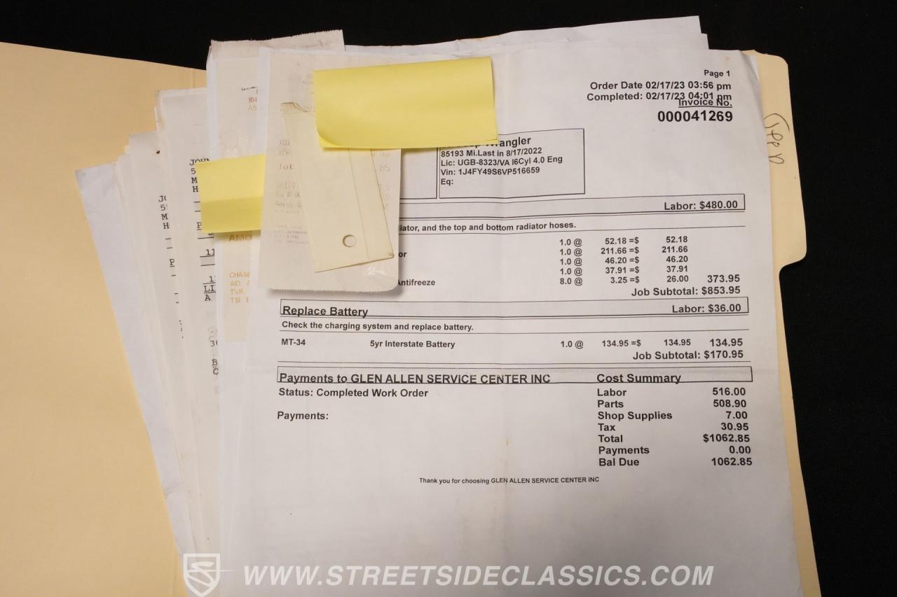 1997 Jeep Wrangler Sahara 4x4