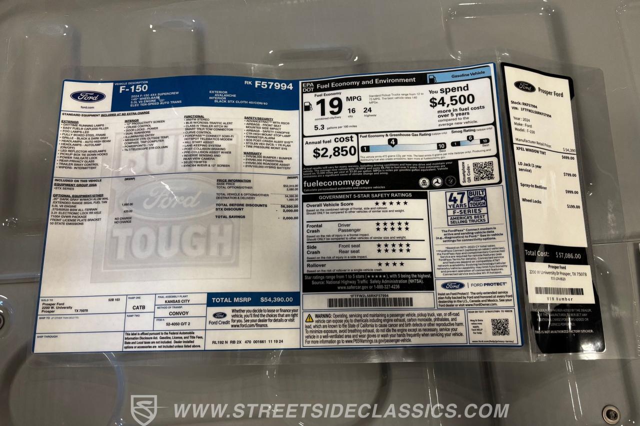 2024 Ford F-150 4x4 STX Supercrew