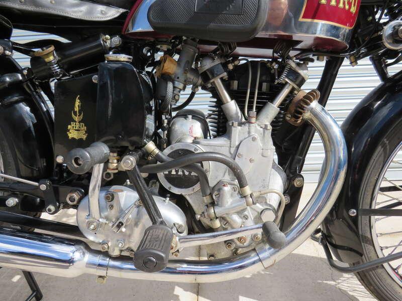 1939 VINCENT HRD SERIES A COMET