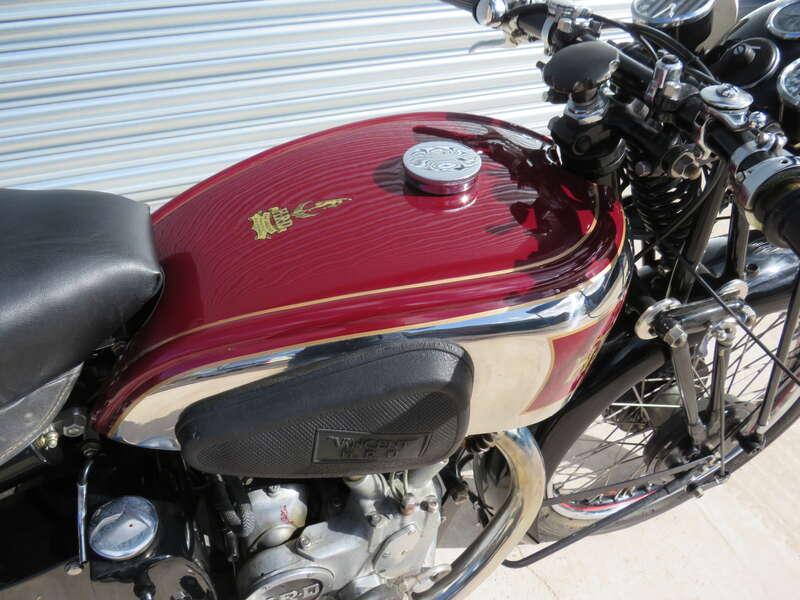 1939 VINCENT HRD SERIES A COMET