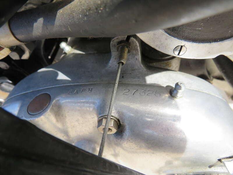 1939 VINCENT HRD SERIES A COMET