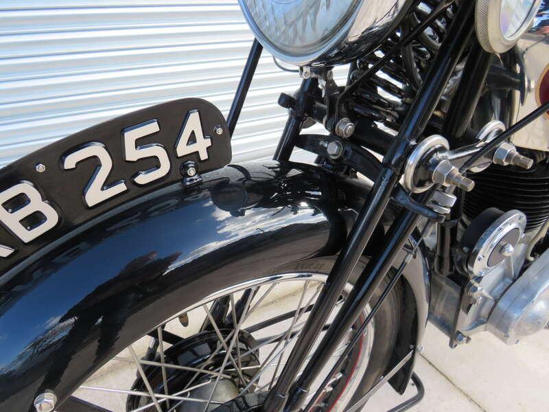 1939 VINCENT HRD SERIES A COMET