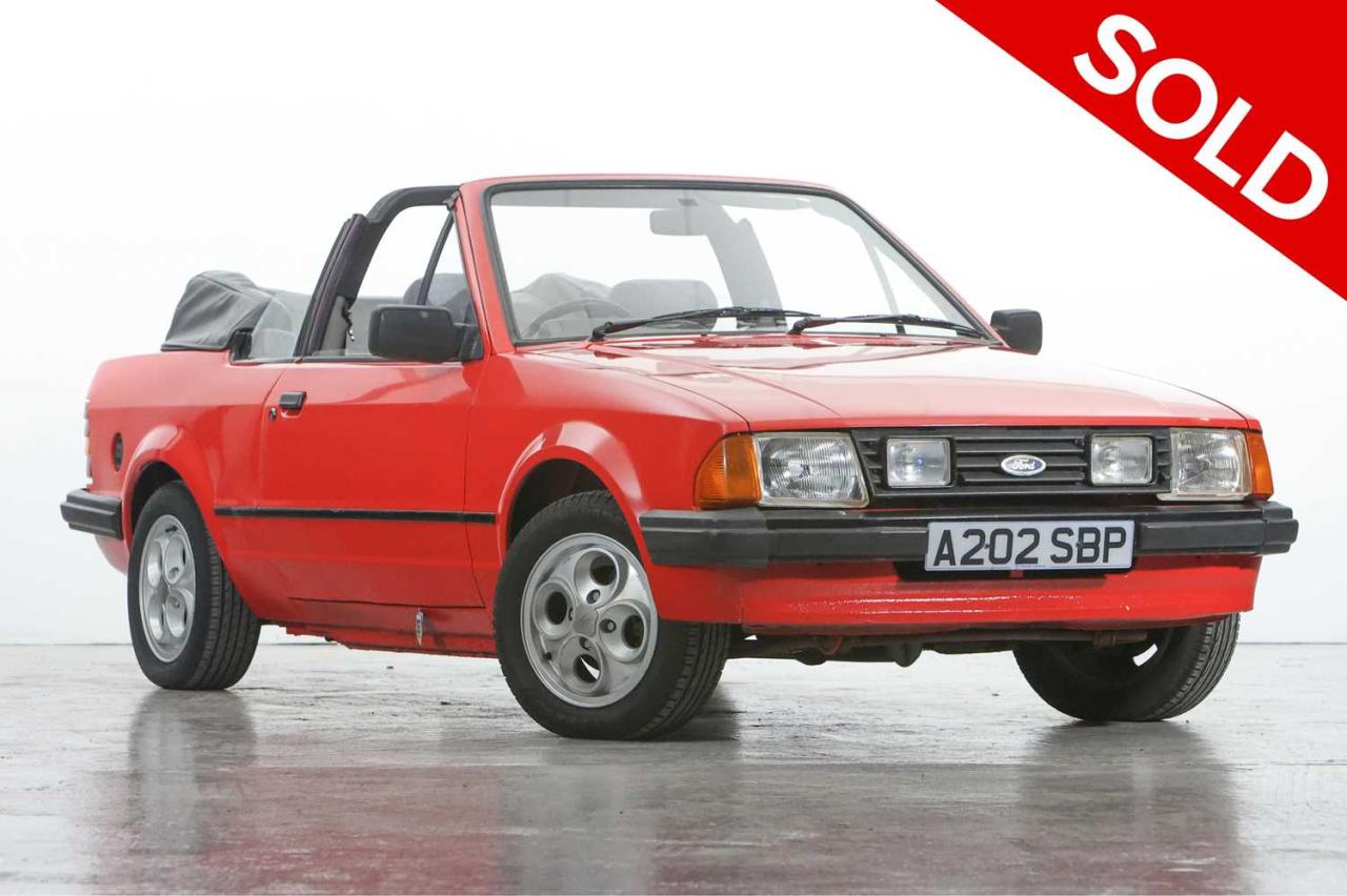1984 Ford Escort 1.6 Cabriolet