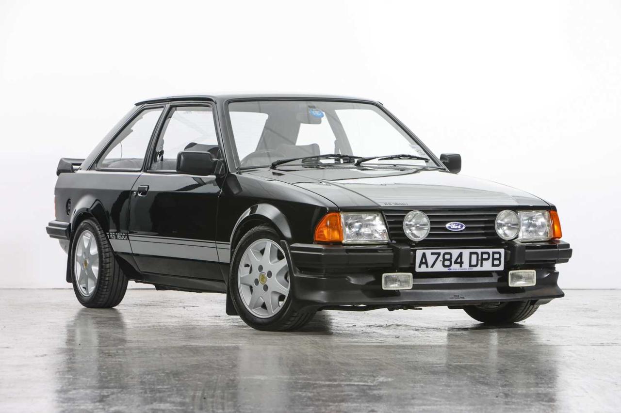 1983 Ford Escort RS 1600i
