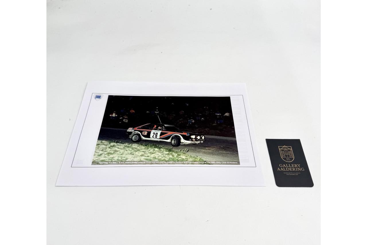 1974 Lancia Beta Coup&eacute; Rally Group 4 &ldquo;From the collection of Enzo Ferrari&rsquo;s grandson&rdquo;