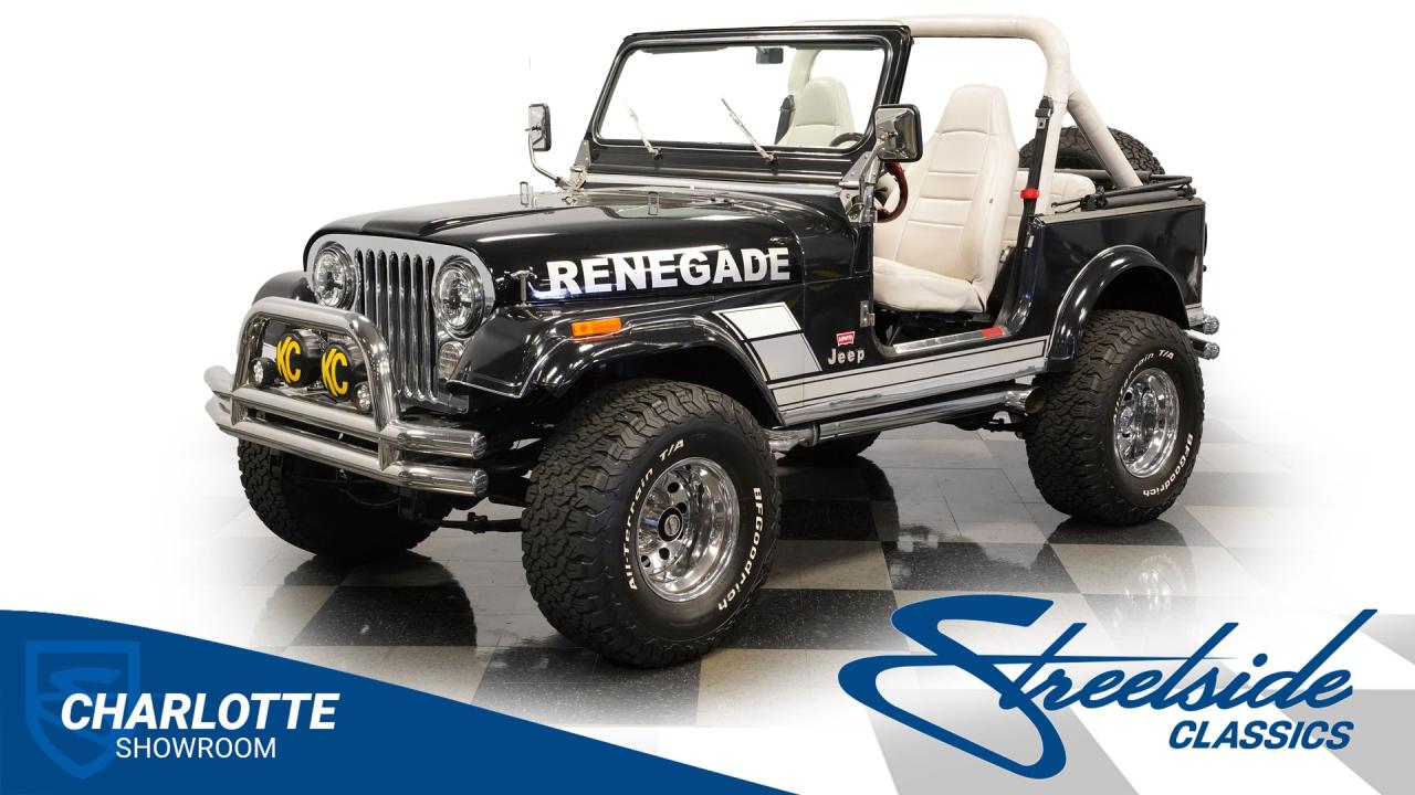 1985 Jeep CJ7 Renegade Levi's Edition Tribute
