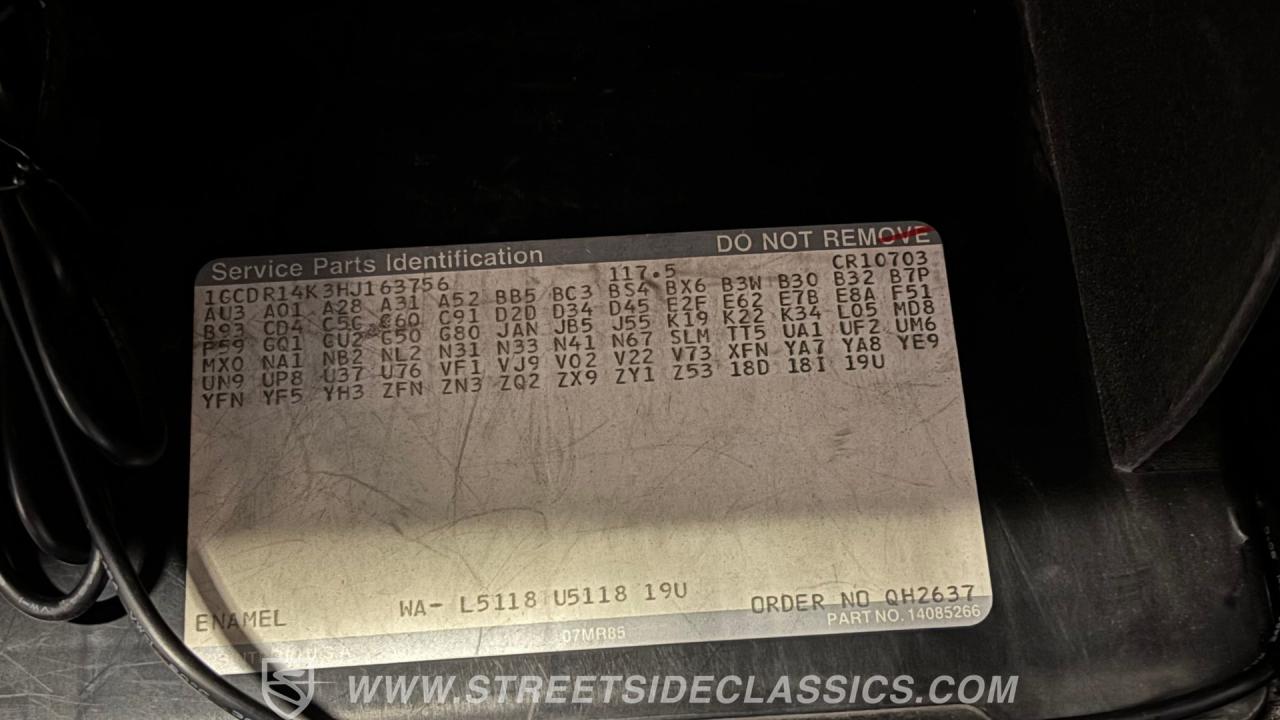 1987 Chevrolet R10 Silverado Stepside