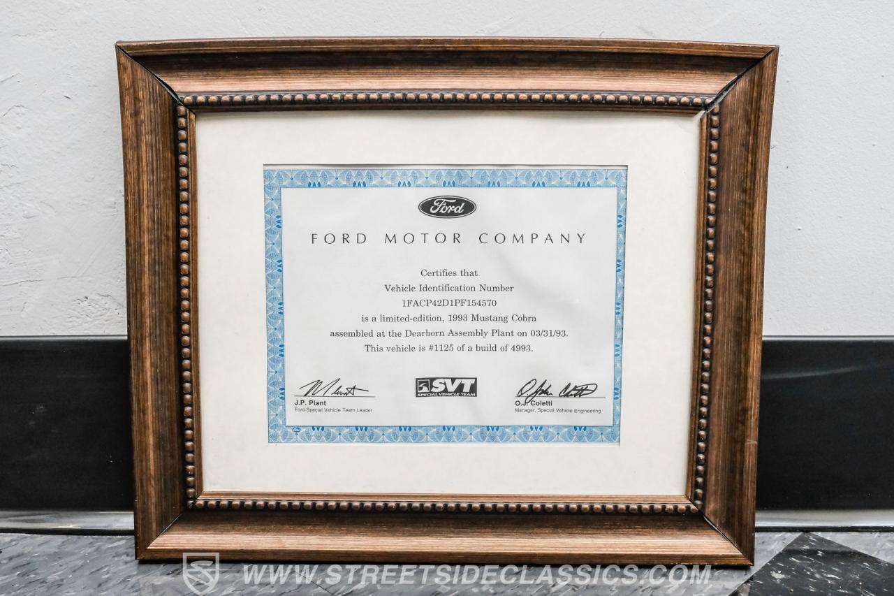 1993 Ford Mustang SVT Cobra