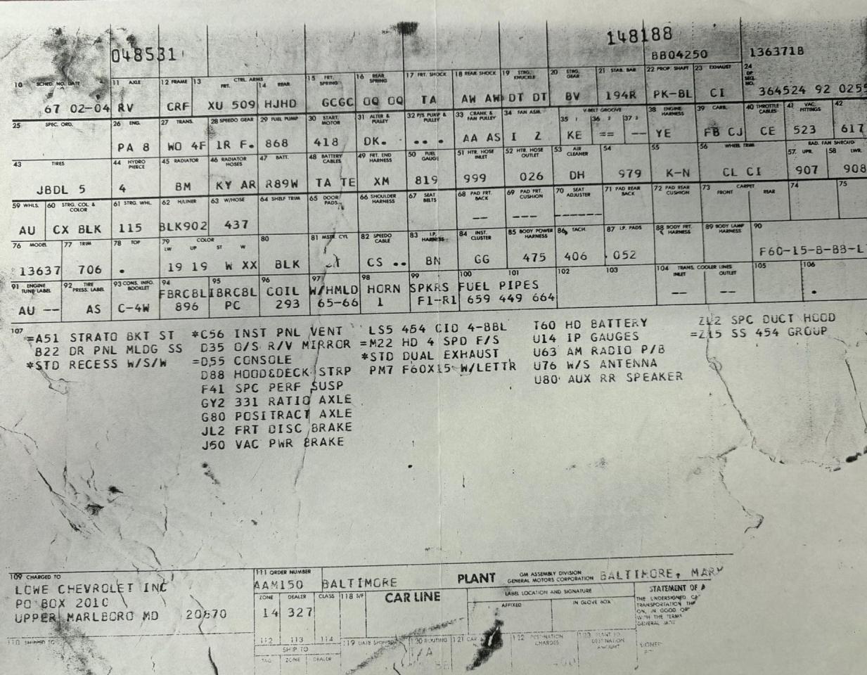 1971 Chevrolet Chevelle SS 454