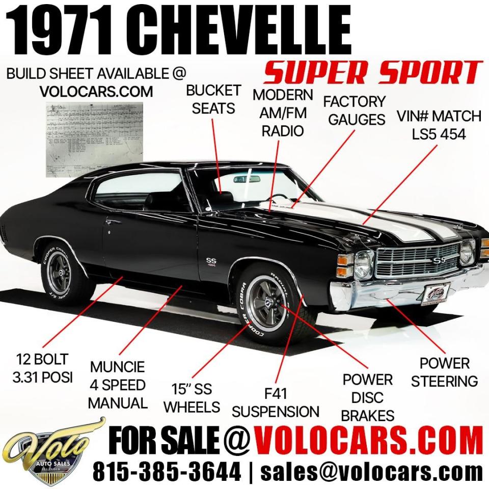 1971 Chevrolet Chevelle SS 454