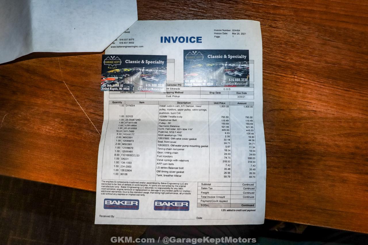 1986 Chevrolet C/K 10 Series