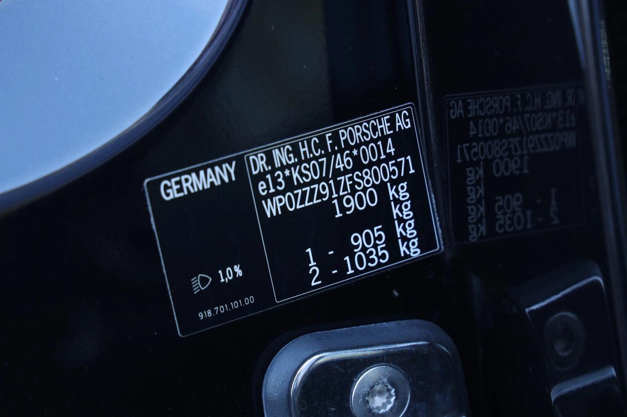 2015 Porsche 918 Spyder &ldquo;Low kilometers - Just over 7.000 kilometers&rdquo;