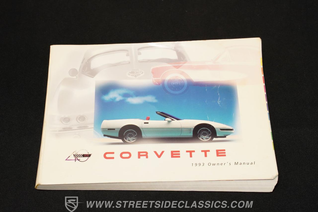 1993 Chevrolet Corvette 40TH ANNIVERSARY