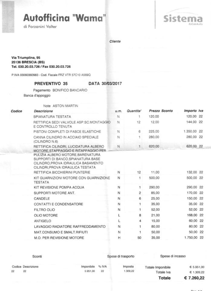 1957 Aston Martin DB2/4 SALOON